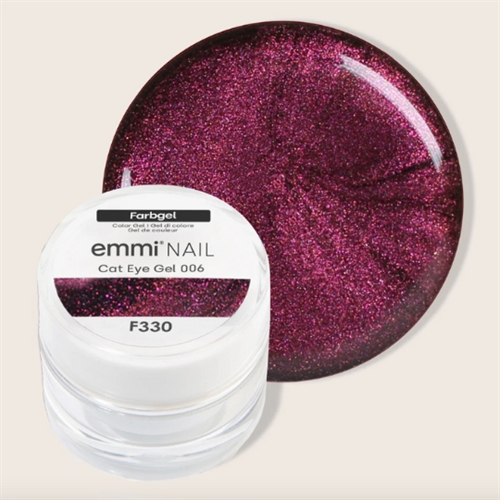 5D Cat Eye Gel  Rosa-Gold 006